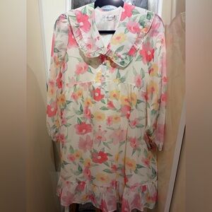 BOGO: Floral print dress